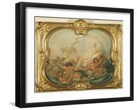 The Triumph of Venus, before 1758-Francois Boucher-Framed Giclee Print