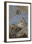 The Triumph of Venus, Between 1762 and 1765-Giandomenico Tiepolo-Framed Giclee Print