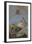 The Triumph of Venus, Between 1762 and 1765-Giandomenico Tiepolo-Framed Giclee Print