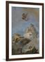 The Triumph of Venus, Between 1762 and 1765-Giandomenico Tiepolo-Framed Giclee Print