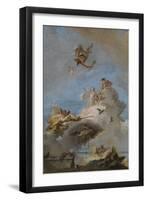 The Triumph of Venus, Between 1762 and 1765-Giandomenico Tiepolo-Framed Giclee Print