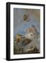 The Triumph of Venus, Between 1762 and 1765-Giandomenico Tiepolo-Framed Giclee Print