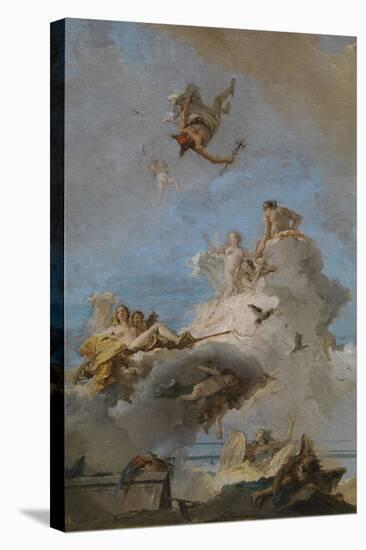 The Triumph of Venus, Between 1762 and 1765-Giandomenico Tiepolo-Stretched Canvas