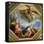 The Triumph of Virtue over Vice-Giambattista Zelotti-Framed Stretched Canvas