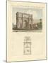 The Triumphal Arch of Emperor Constantin in Rome-null-Mounted Giclee Print