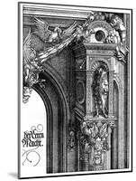 The Triumphal Arch of Emperor Maximilian I, 1515-Albrecht Durer-Mounted Giclee Print