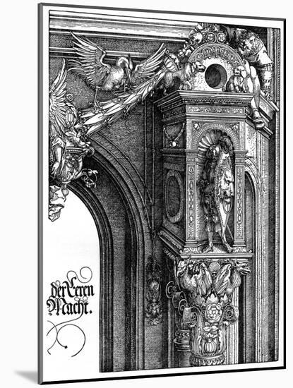 The Triumphal Arch of Emperor Maximilian I, 1515-Albrecht Durer-Mounted Giclee Print