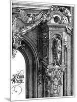 The Triumphal Arch of Emperor Maximilian I, 1515-Albrecht Durer-Mounted Giclee Print