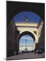The Triumphal Arch of the General Staff Building in Saint Petersburg, 1819-1829-Carlo Rossi-Mounted Photographic Print