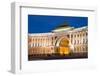 The Triumphal Arch of the General Staff Building, Palace Square, St. Petersburg, Russia, Europe-Miles Ertman-Framed Photographic Print