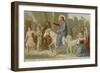 The Triumphal Entry of Jesus into Jerusalem-null-Framed Giclee Print