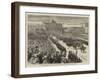 The Triumphal Entry of the German Troops into Berlin, the Brandenburg Gate-null-Framed Giclee Print