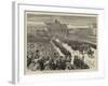 The Triumphal Entry of the German Troops into Berlin, the Brandenburg Gate-null-Framed Giclee Print