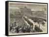 The Triumphal Entry of the German Troops into Berlin, the Brandenburg Gate-null-Framed Stretched Canvas