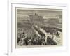 The Triumphal Entry of the German Troops into Berlin, the Brandenburg Gate-null-Framed Giclee Print