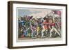 The Triumphant Britons, Published by Hannah Humphrey in 1780-James Gillray-Framed Giclee Print
