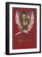 The Triumphant Life of Theodore Roosevelt-null-Framed Art Print