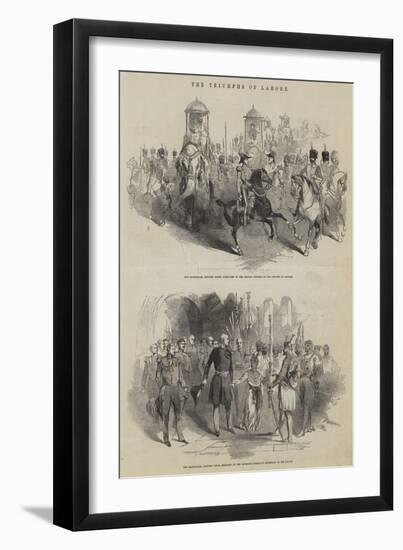 The Triumphs of Lahore-null-Framed Giclee Print