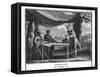 The Triumvirate, Marcus Antonius Octavius (Later Emperor Augustus) and Lepidus-Augustyn Mirys-Framed Stretched Canvas