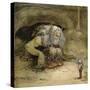 The Troll and the Boy-John Bauer-Stretched Canvas