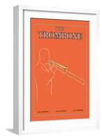 The Trombone-null-Framed Art Print