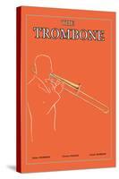 The Trombone-null-Stretched Canvas