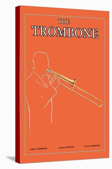 The Trombone-null-Stretched Canvas