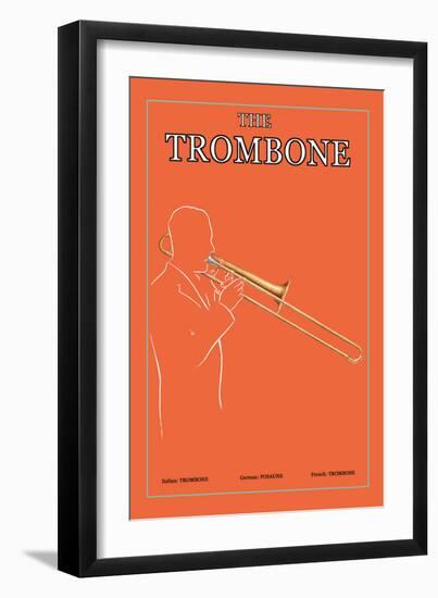 The Trombone-null-Framed Art Print