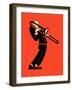 The Trombone-Mark Rogan-Framed Art Print