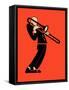 The Trombone-Mark Rogan-Framed Stretched Canvas