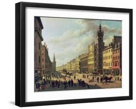 The Trongate, Glasgow, 1826-John Knox-Framed Giclee Print