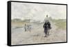 The Trooper-Giovanni Fattori-Framed Stretched Canvas