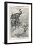 The Troops of Alexander the Great Meet the Elephants of Porus on the Hydaspes-Andre Castaigne-Framed Photographic Print