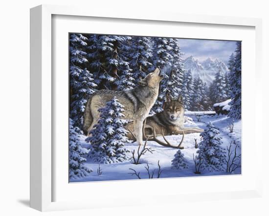 The Trophy-R.W. Hedge-Framed Giclee Print