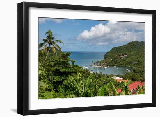 The tropical and very sheltered Marigot Bay, St. Lucia, Windward Islands, West Indies Caribbean, Ce-Martin Child-Framed Photographic Print