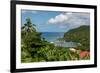 The tropical and very sheltered Marigot Bay, St. Lucia, Windward Islands, West Indies Caribbean, Ce-Martin Child-Framed Photographic Print