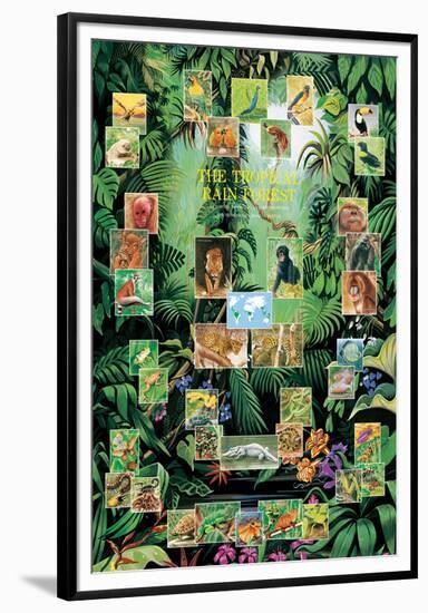 The Tropical Rain Forest-null-Framed Premium Giclee Print