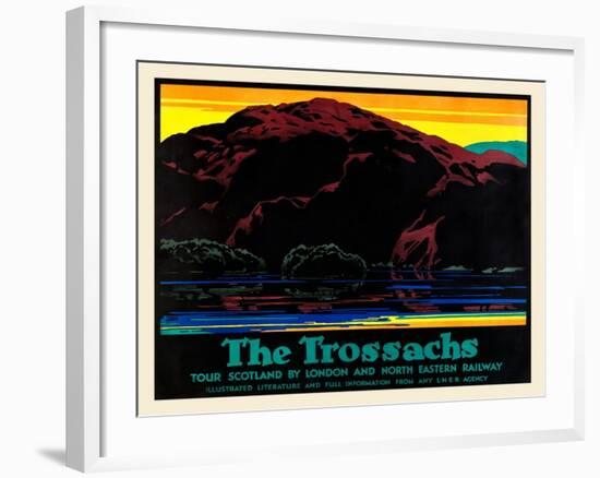 The Trossachs-Austin Cooper-Framed Art Print