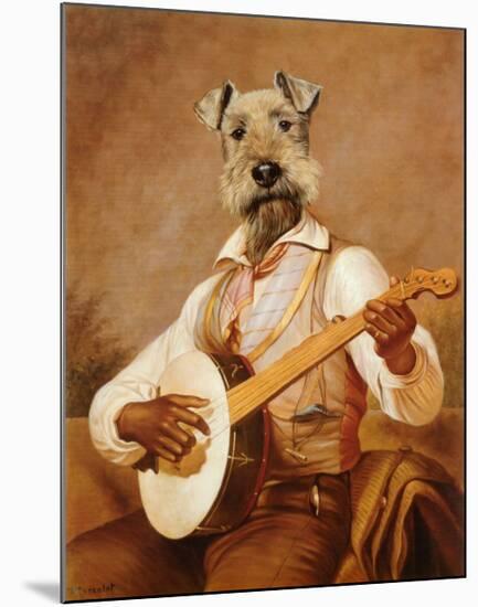 The Troubadour-Thierry Poncelet-Mounted Art Print
