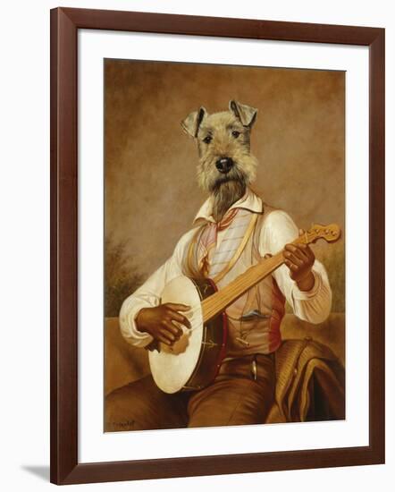 The Troubadour-Thierry Poncelet-Framed Giclee Print