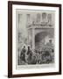 The Trouble in Crete, Distribution of Bread to Christian Refugees at Canea-null-Framed Giclee Print