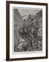 The Trouble in Crete, Inhabitants of the Province of Selino Taking to the Mountains-Richard Caton Woodville II-Framed Giclee Print