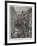 The Trouble in Crete, Inhabitants of the Province of Selino Taking to the Mountains-Richard Caton Woodville II-Framed Giclee Print