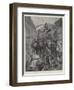 The Trouble in Crete, Inhabitants of the Province of Selino Taking to the Mountains-Richard Caton Woodville II-Framed Giclee Print