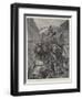 The Trouble in Crete, Inhabitants of the Province of Selino Taking to the Mountains-Richard Caton Woodville II-Framed Giclee Print