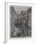 The Trouble in Crete, Inhabitants of the Province of Selino Taking to the Mountains-Richard Caton Woodville II-Framed Giclee Print