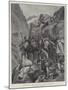 The Trouble in Crete, Inhabitants of the Province of Selino Taking to the Mountains-Richard Caton Woodville II-Mounted Giclee Print