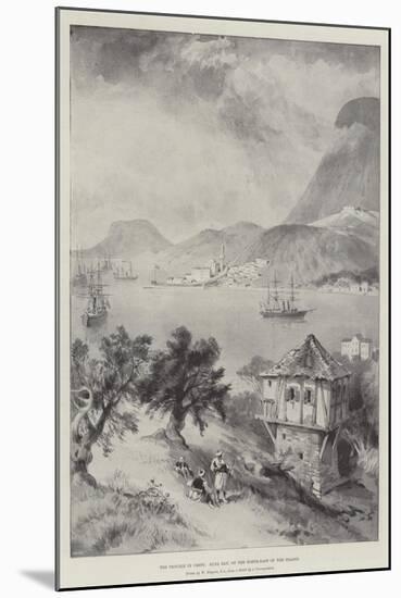 The Trouble in Crete, Suda Bay, on the North-East of the Island-William 'Crimea' Simpson-Mounted Giclee Print