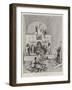 The Trouble in Crete, Turkish Troops Desecrating a Church at Galata-Amedee Forestier-Framed Giclee Print