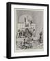 The Trouble in Crete, Turkish Troops Desecrating a Church at Galata-Amedee Forestier-Framed Giclee Print